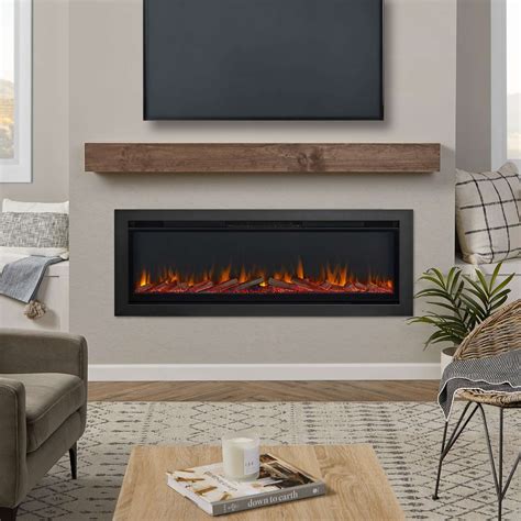 realistic electric fireplace ideas